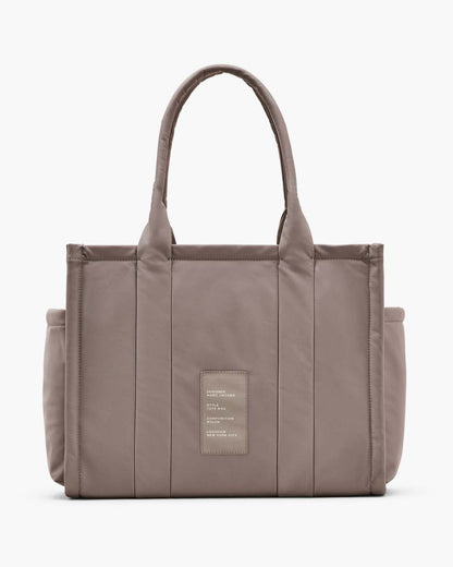 The Puffy Nylon Large Tote Bag Cement Marc Jacobs
