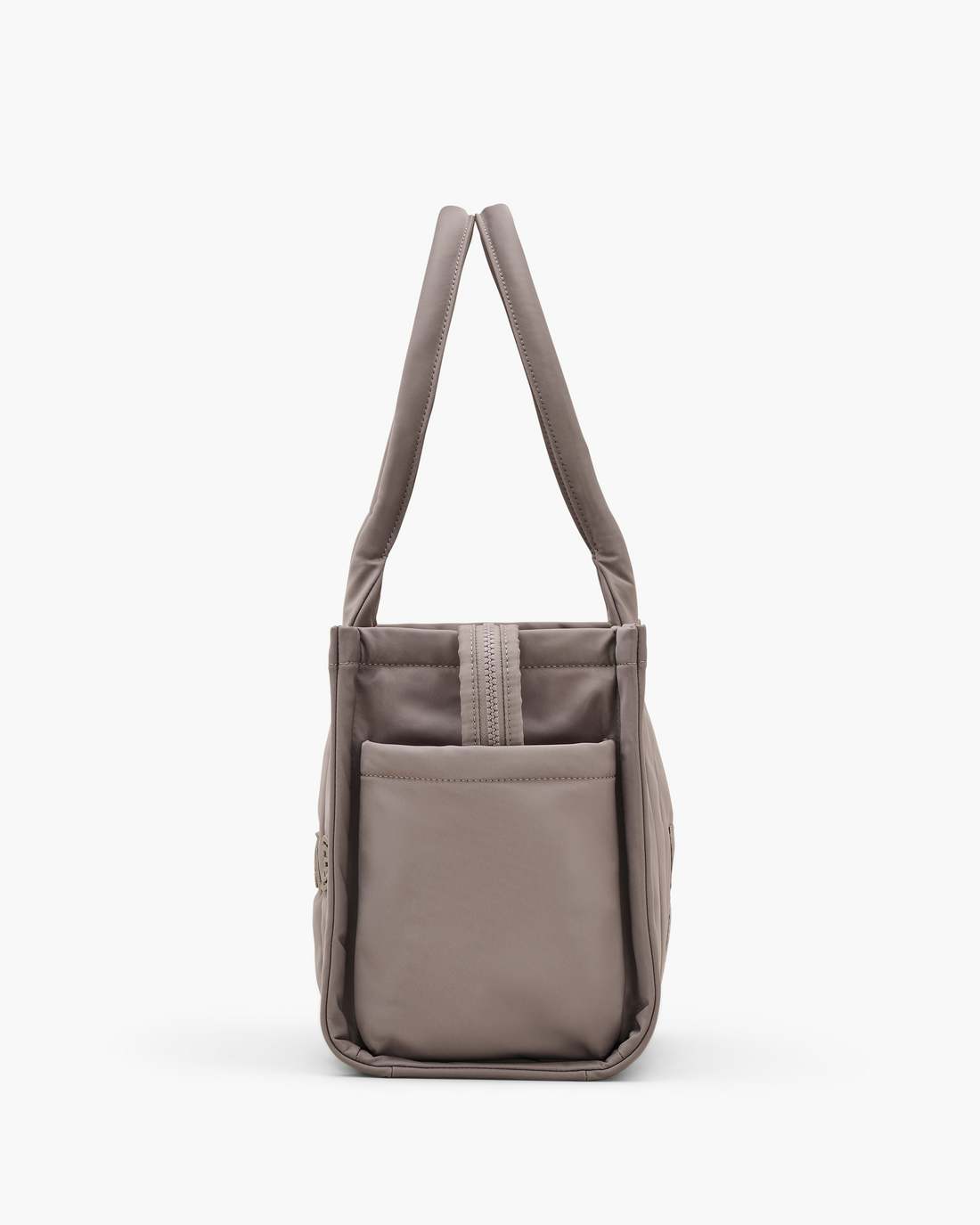 The Puffy Nylon Medium Tote Bag Cement Marc Jacobs