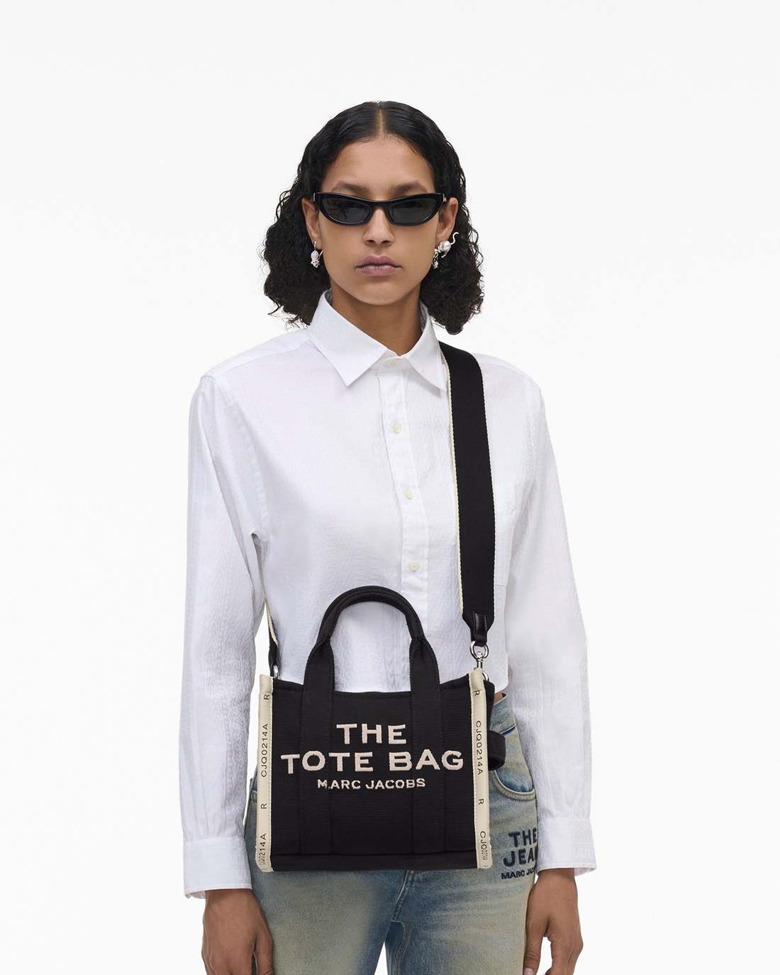The Jacquard Small Tote Bag Black Marc Jacobs
