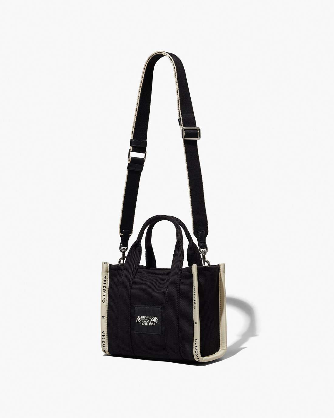 The Jacquard Small Tote Bag Black Marc Jacobs