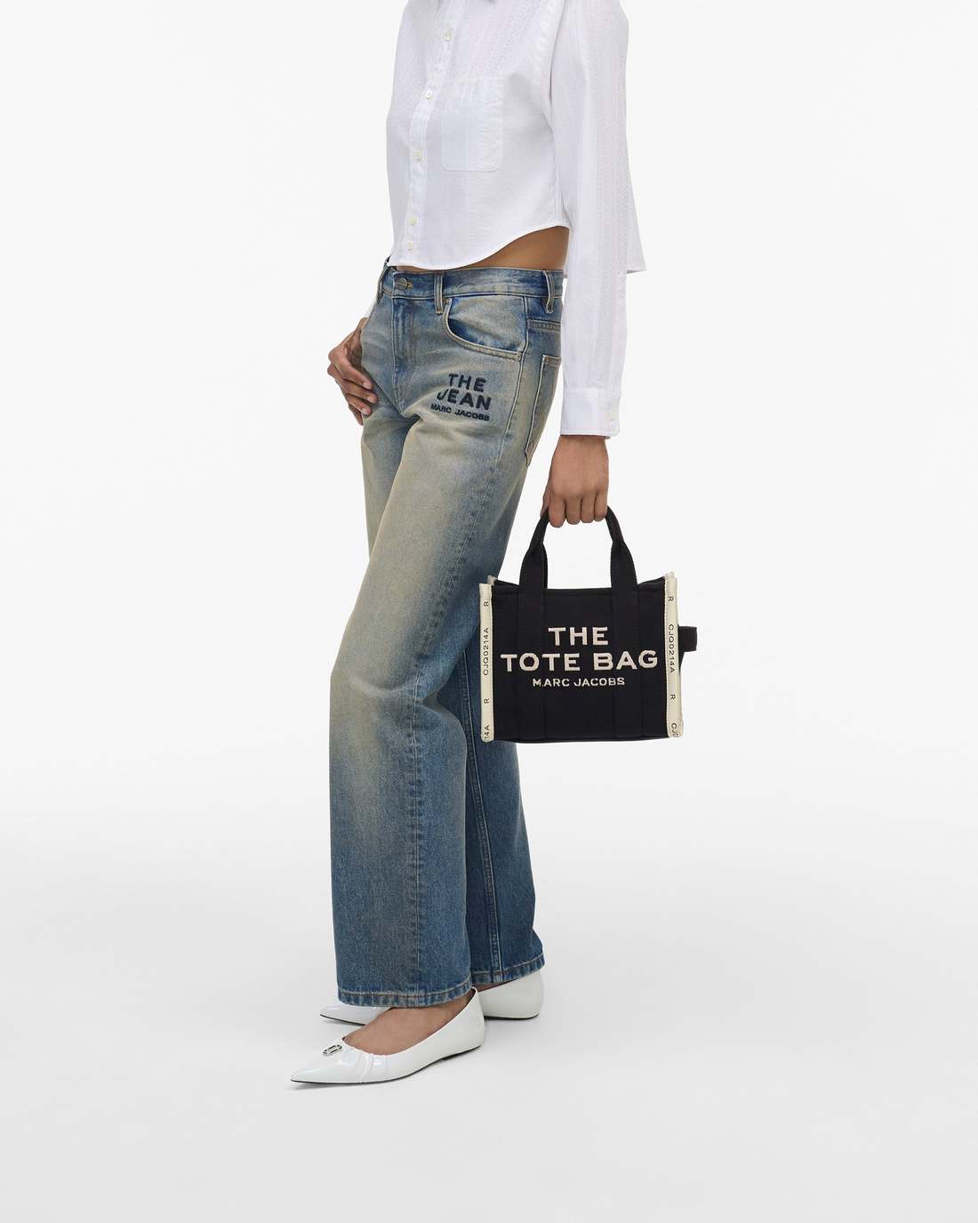 The Jacquard Small Tote Bag Black Marc Jacobs
