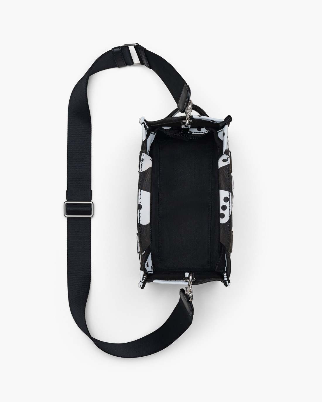 Derrick Adams X Marc Jacobs Canvas Small Tote Bag Black/White Marc Jacobs