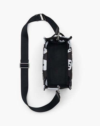 Derrick Adams X Marc Jacobs Canvas Small Tote Bag Black/White Marc Jacobs