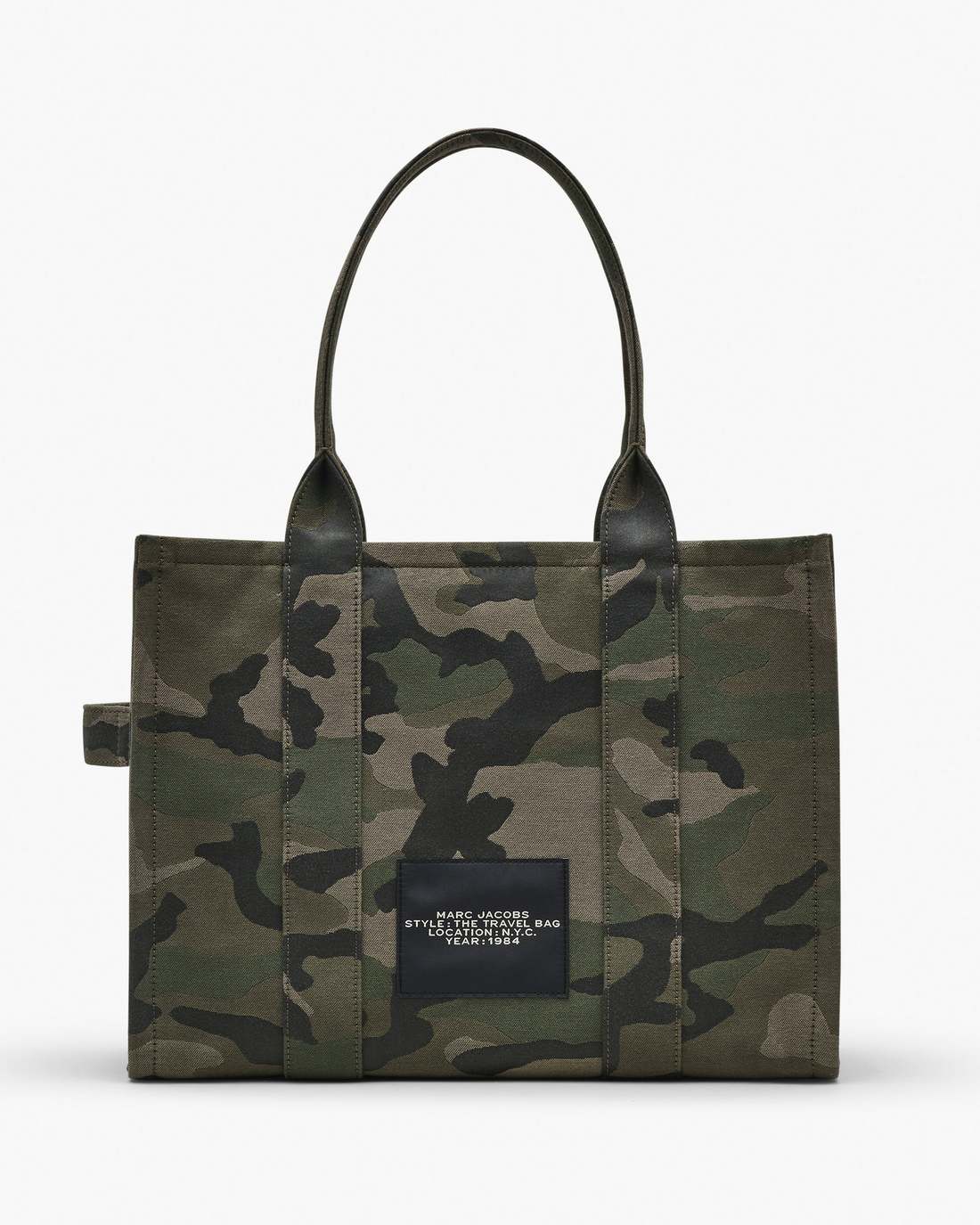 The Camo Jacquard Large Tote Bag Camo Multi Marc Jacobs