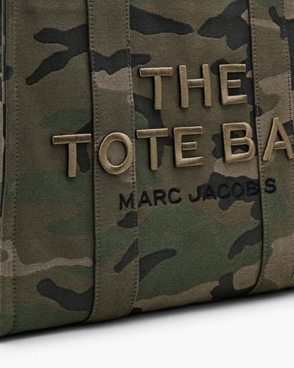 The Camo Jacquard Large Tote Bag Camo Multi Marc Jacobs