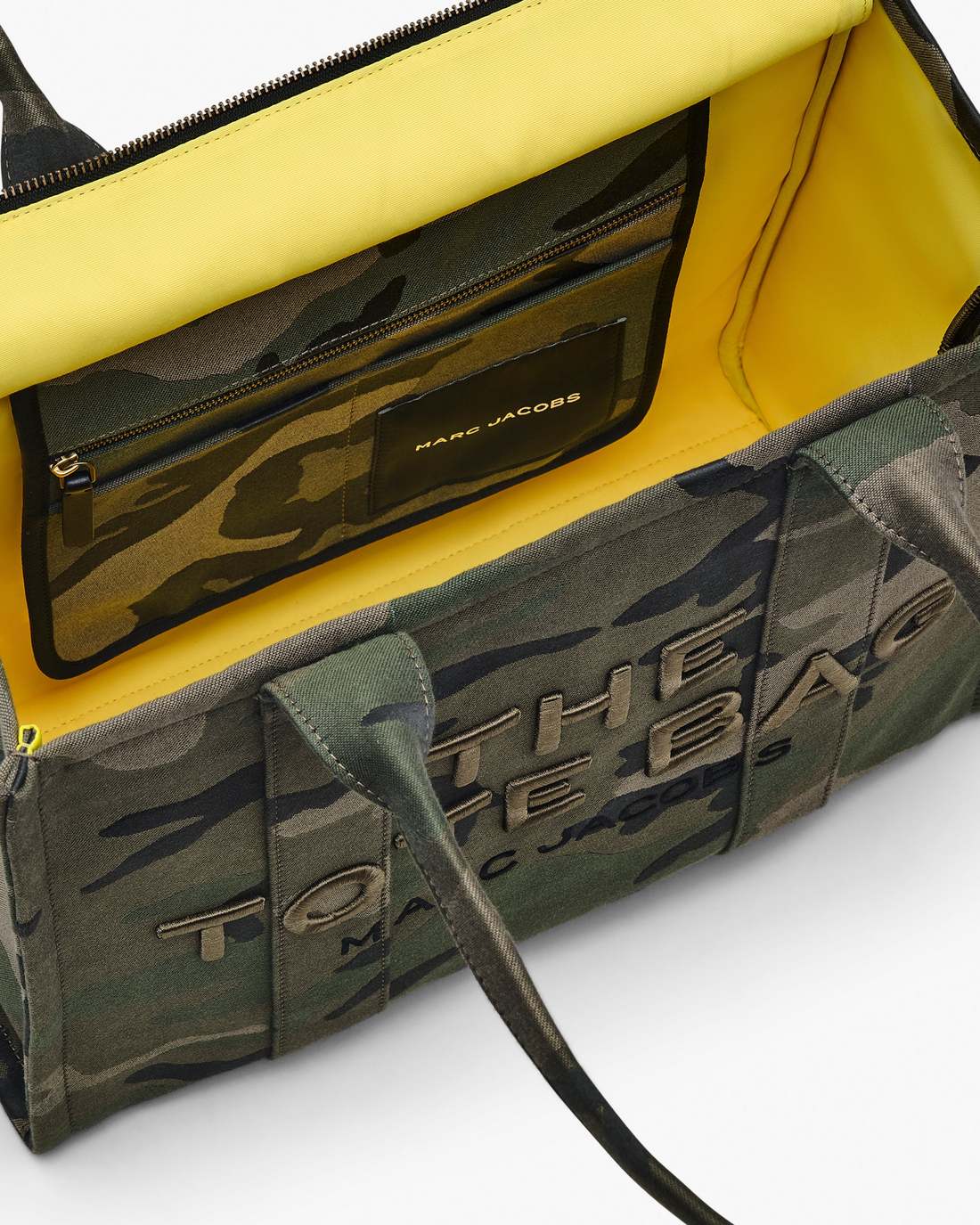 The Camo Jacquard Large Tote Bag Camo Multi Marc Jacobs