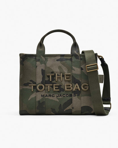 The Camo Jacquard Medium Tote Bag Camo Multi Marc Jacobs