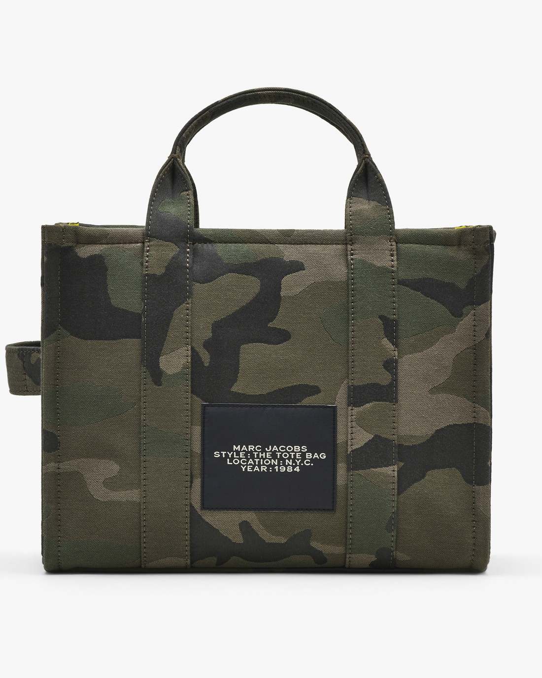 The Camo Jacquard Medium Tote Bag Camo Multi Marc Jacobs