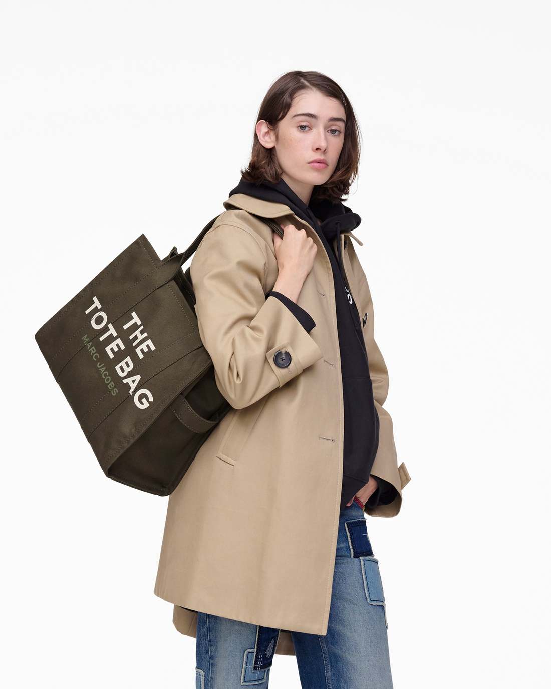 The Canvas Large Tote Bag Forest Marc Jacobs