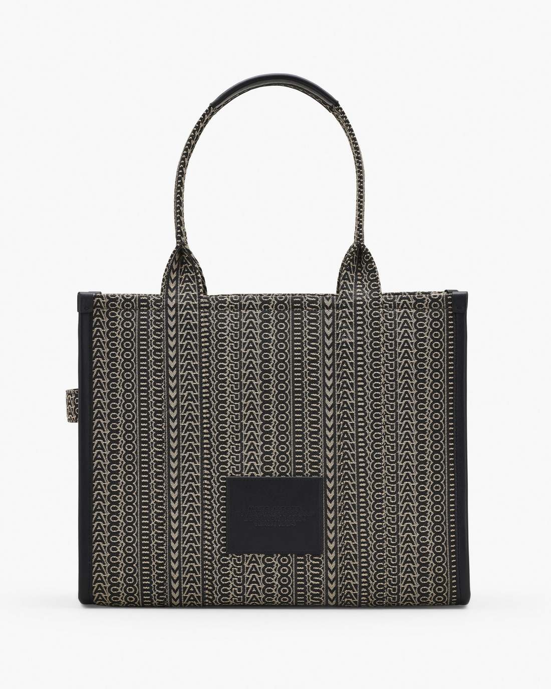 The Monogram Jacquard Large Tote Bag Beige Multi Marc Jacobs