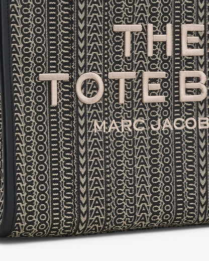 The Monogram Jacquard Large Tote Bag Beige Multi Marc Jacobs