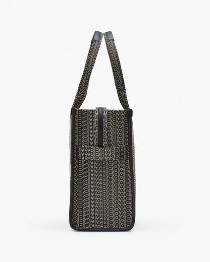 The Monogram Jacquard Large Tote Bag Beige Multi Marc Jacobs