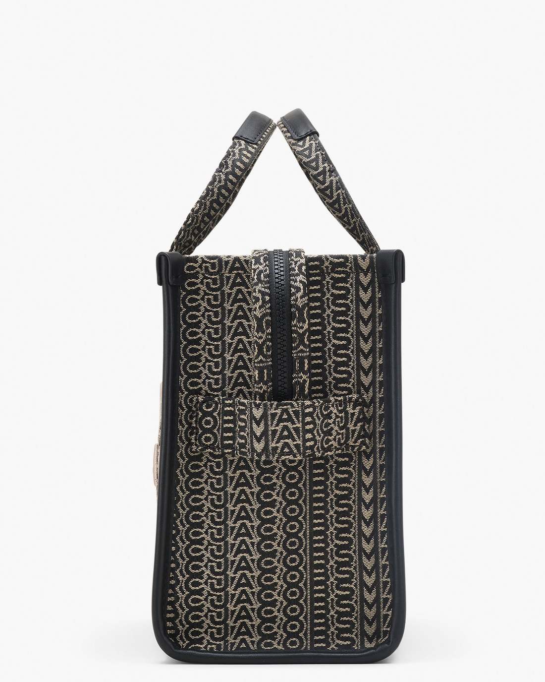 The Monogram Jacquard Medium Tote Bag Beige Multi Marc Jacobs