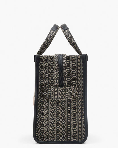 The Monogram Jacquard Medium Tote Bag Beige Multi Marc Jacobs