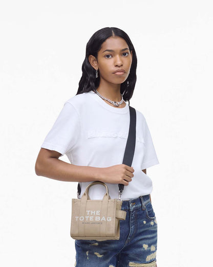 The Canvas Crossbody Tote Bag Beige Marc Jacobs
