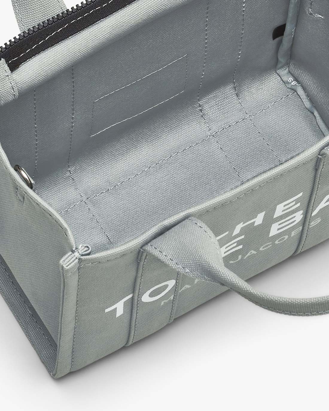 The Canvas Small Tote Bag Wolf Grey Marc Jacobs