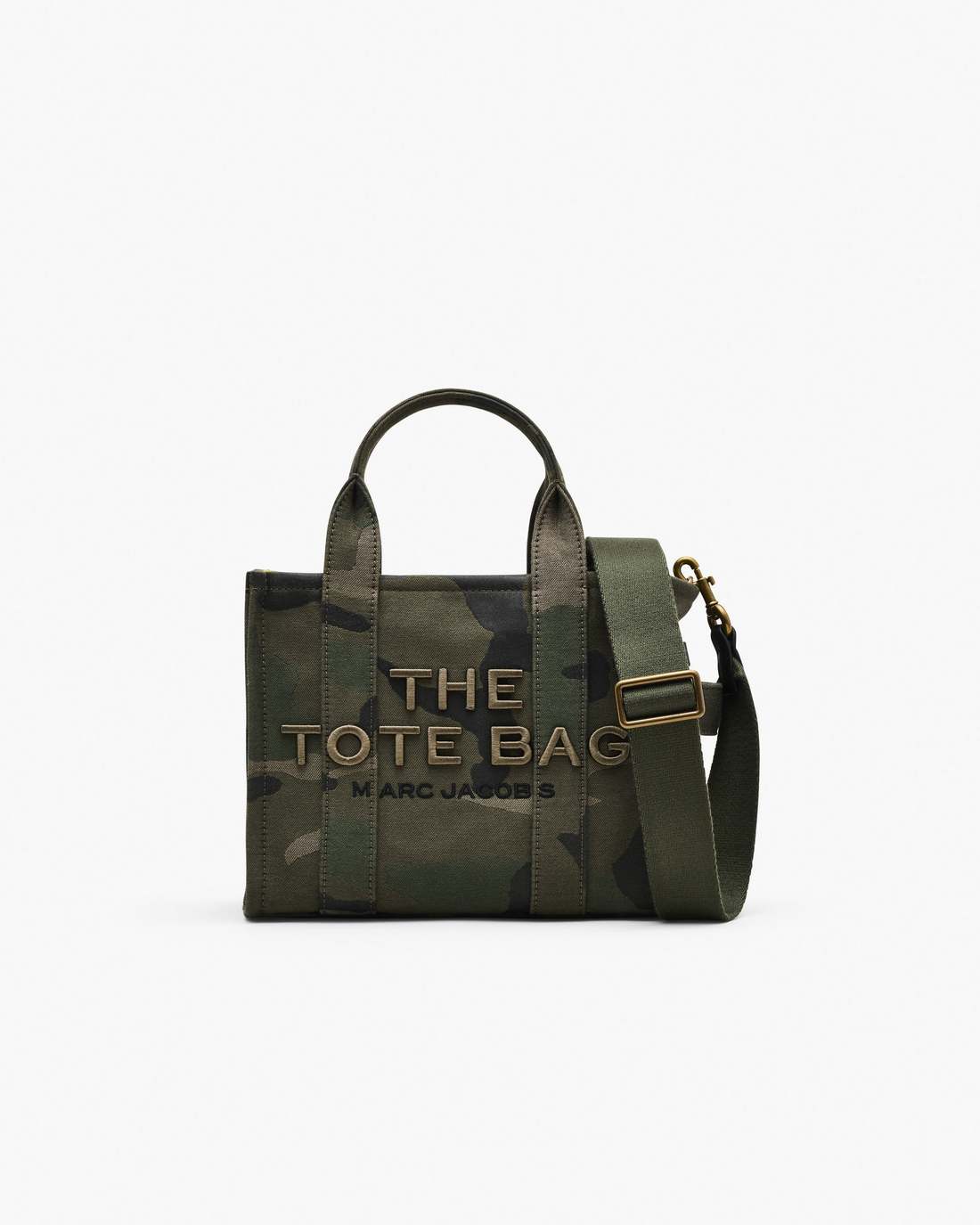 The Camo Jacquard Small Tote Bag Camo Multi Marc Jacobs