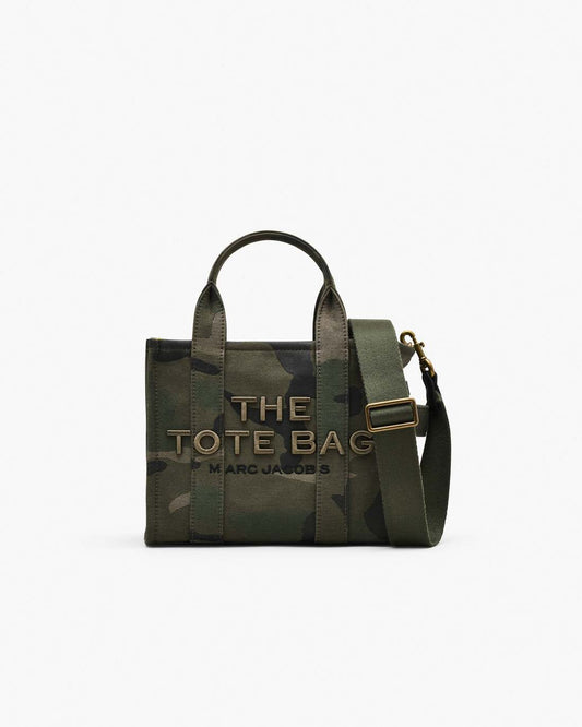 The Camo Jacquard Small Tote Bag Camo Multi Marc Jacobs