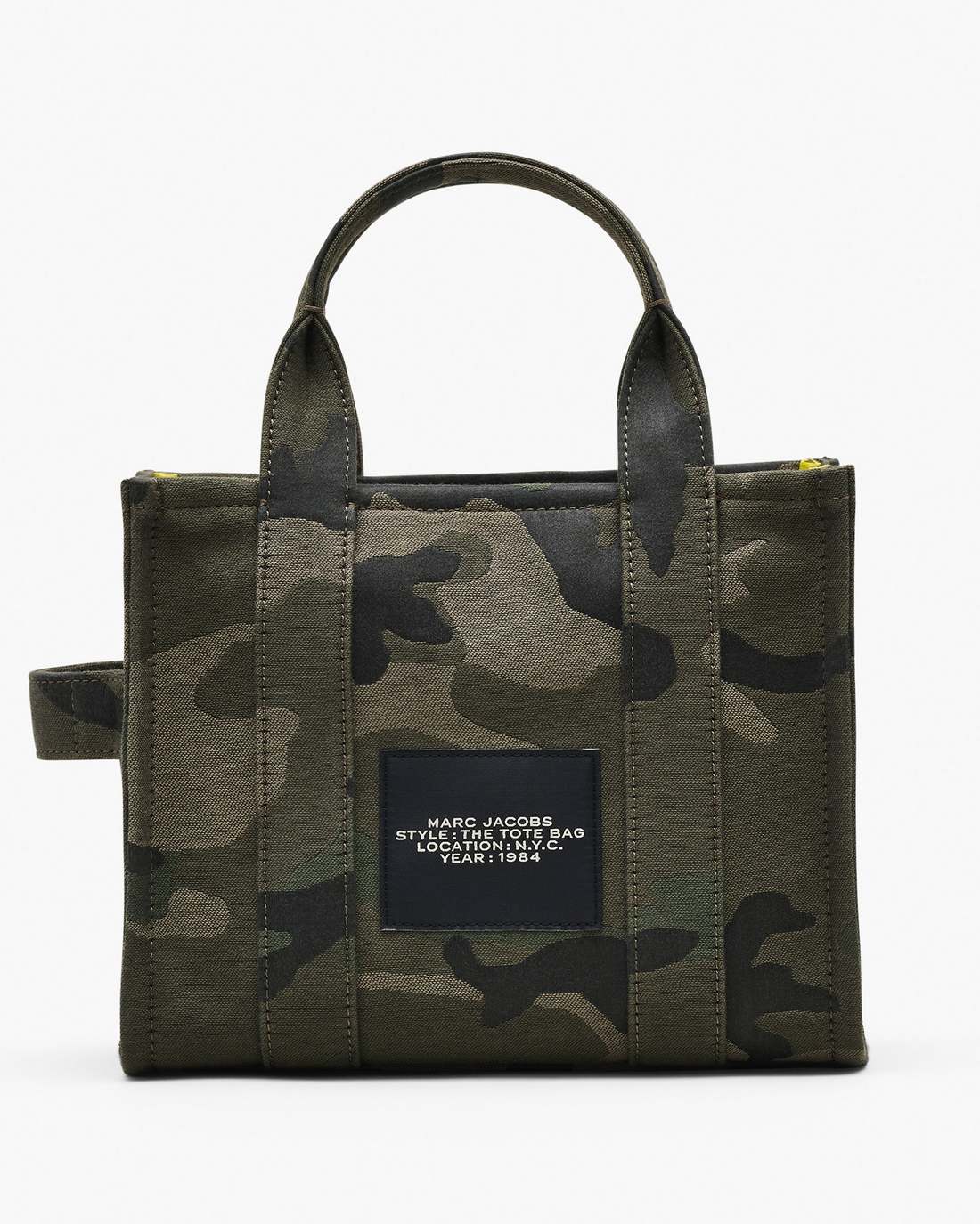 The Camo Jacquard Small Tote Bag Camo Multi Marc Jacobs