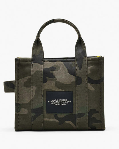 The Camo Jacquard Small Tote Bag Camo Multi Marc Jacobs