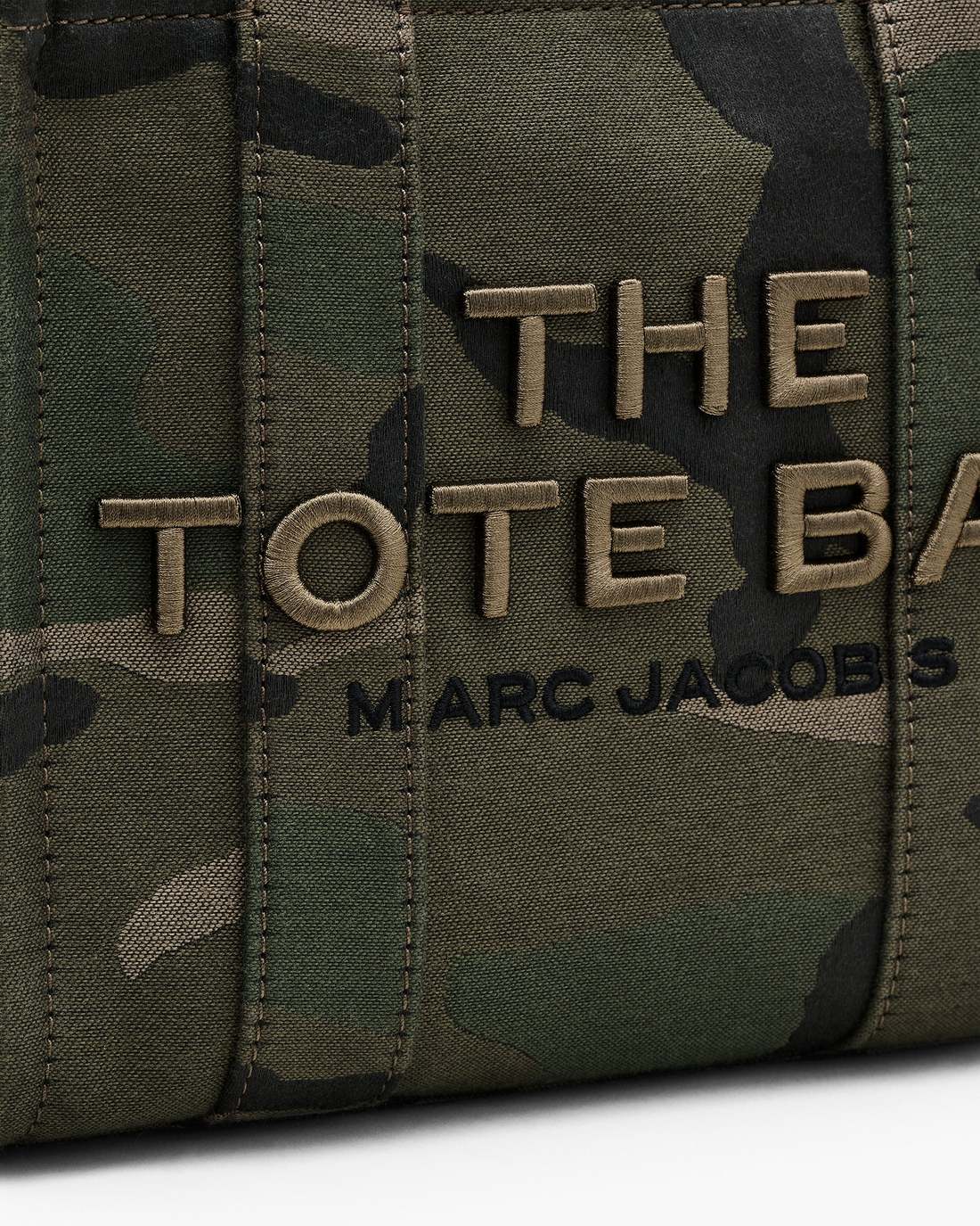 The Camo Jacquard Small Tote Bag Camo Multi Marc Jacobs