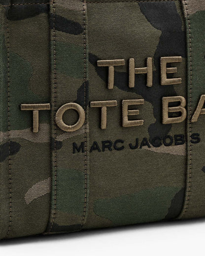 The Camo Jacquard Small Tote Bag Camo Multi Marc Jacobs
