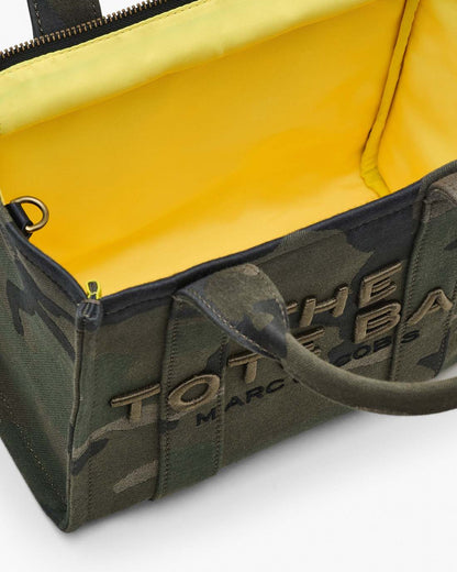 The Camo Jacquard Small Tote Bag Camo Multi Marc Jacobs