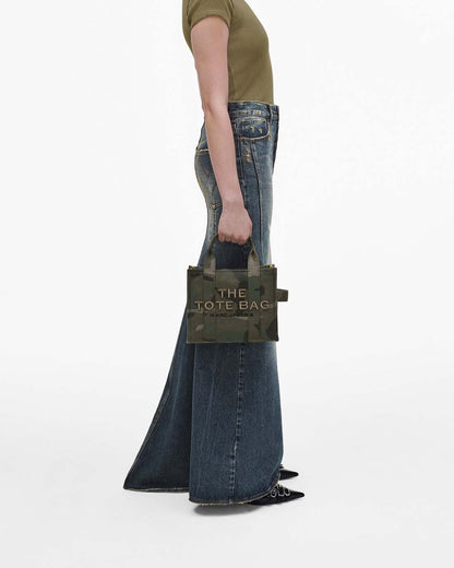 The Camo Jacquard Small Tote Bag Camo Multi Marc Jacobs