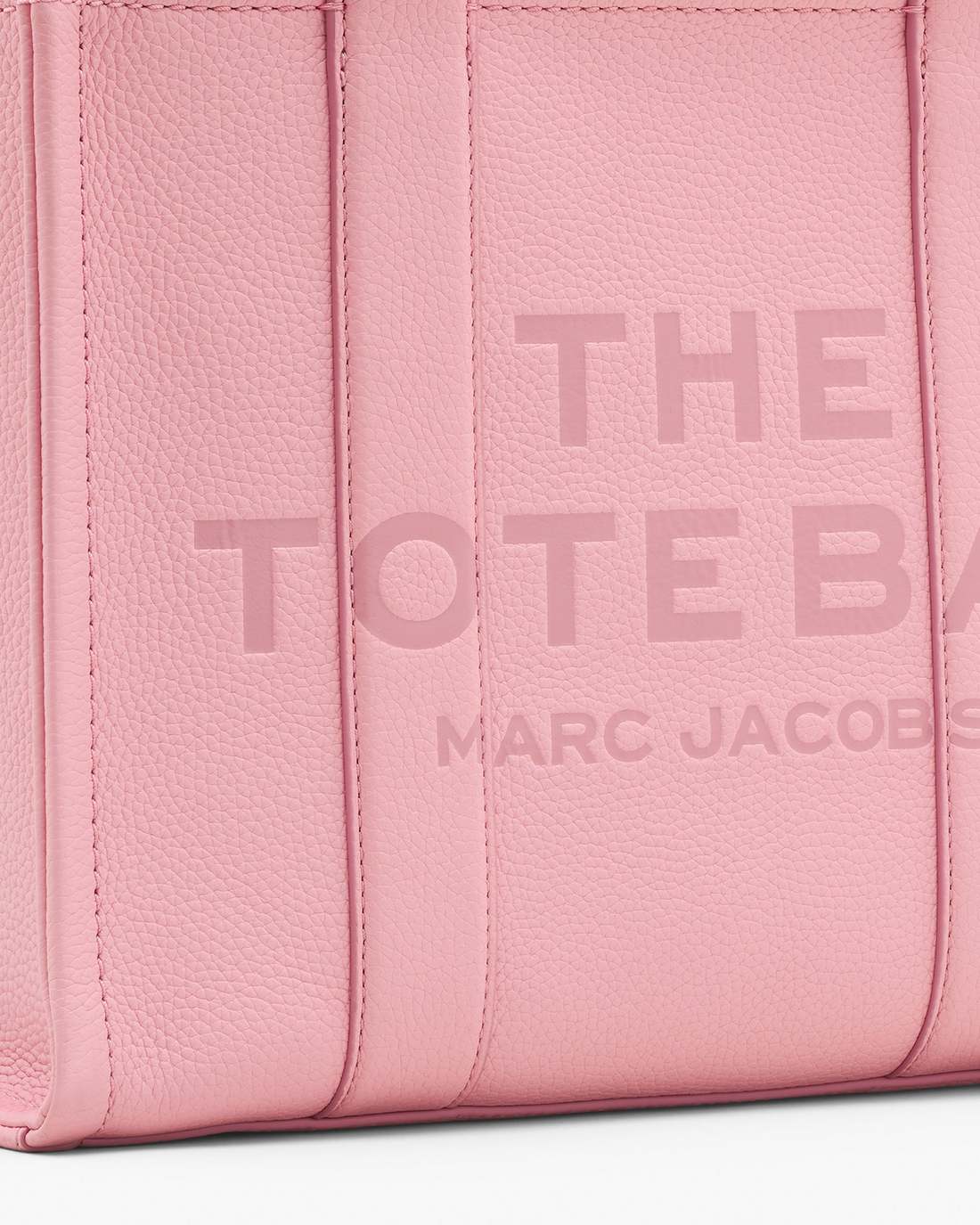 The Leather Medium Tote Bag Ribbon Pink Marc Jacobs