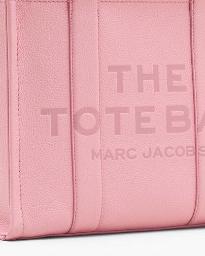 The Leather Medium Tote Bag Ribbon Pink Marc Jacobs