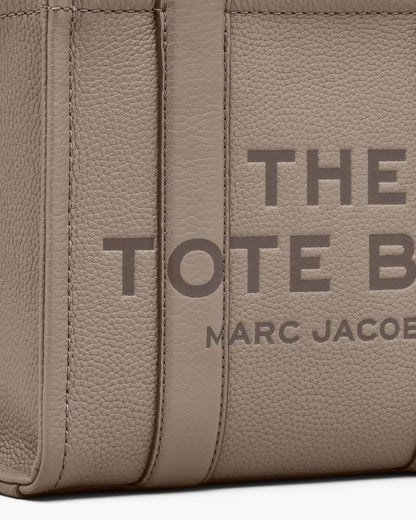 The Leather Small Tote Bag Cement Marc Jacobs