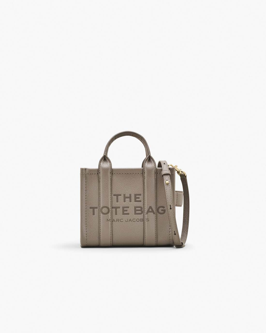 The Leather Crossbody Tote Bag Cement Marc Jacobs