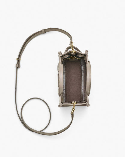 The Leather Crossbody Tote Bag Cement Marc Jacobs