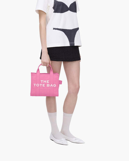 The Canvas Small Tote Bag Bow Pink Marc Jacobs