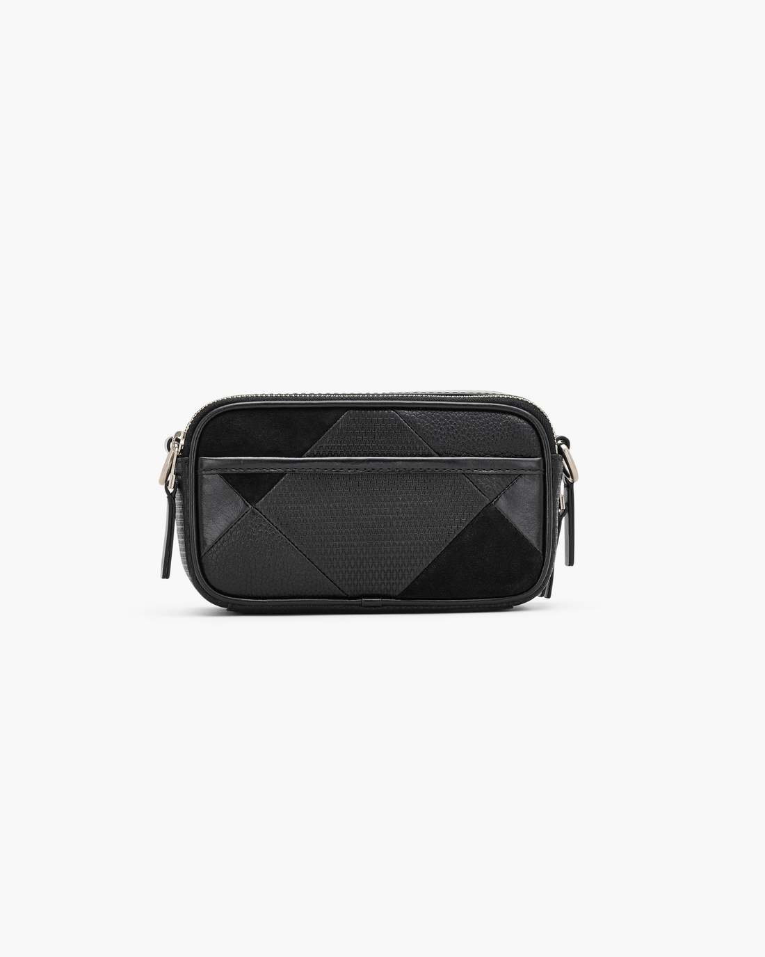 The Suede Patchwork Snapshot Black Multi Marc Jacobs