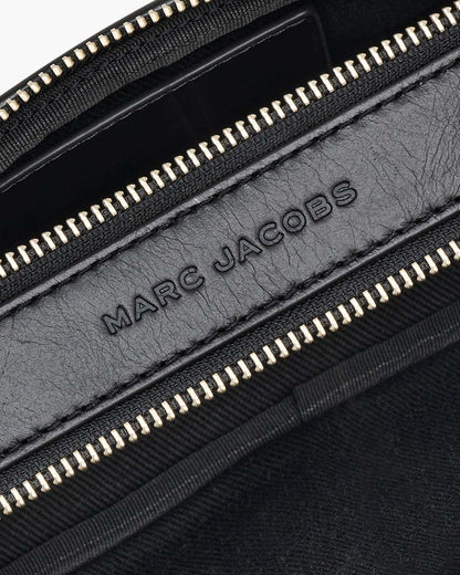 The Suede Patchwork Snapshot Black Multi Marc Jacobs