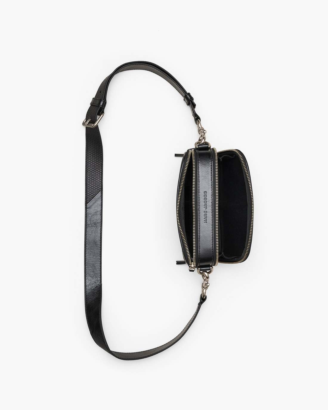 The Suede Patchwork Snapshot Black Multi Marc Jacobs