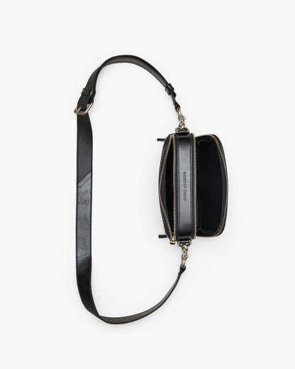 The Suede Patchwork Snapshot Black Multi Marc Jacobs