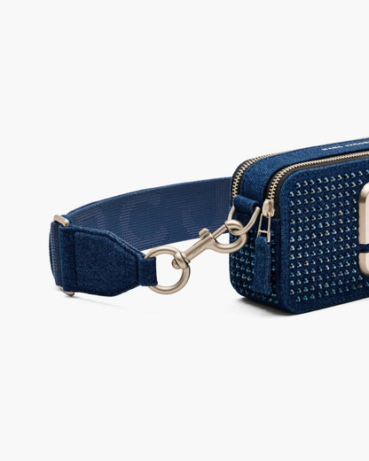 The Crystal Denim Snapshot Dark Wash Crystal Marc Jacobs