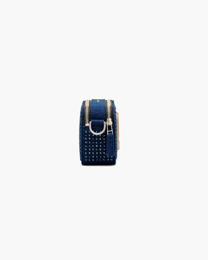 The Crystal Denim Snapshot Dark Wash Crystal Marc Jacobs