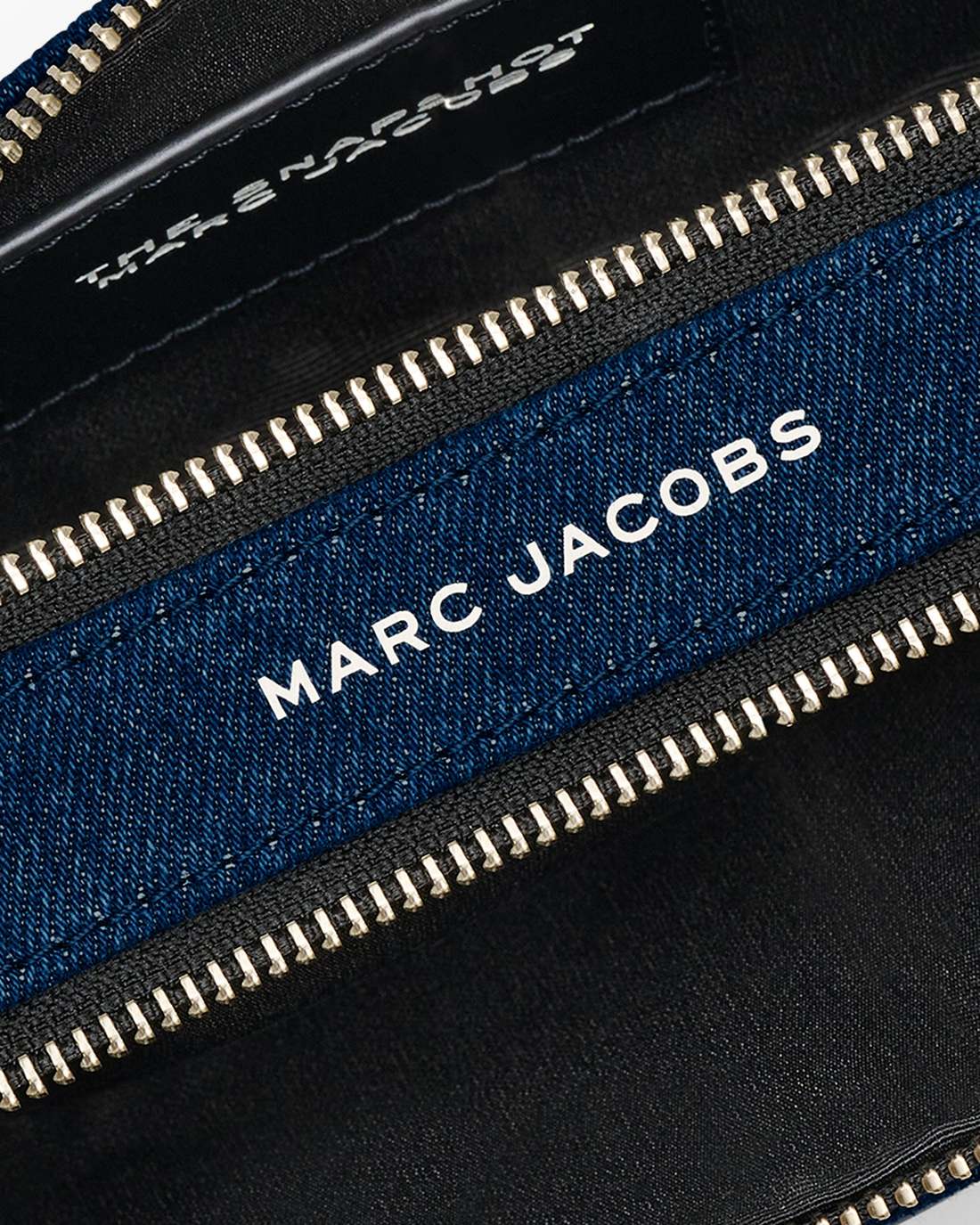 The Crystal Denim Snapshot Dark Wash Crystal Marc Jacobs