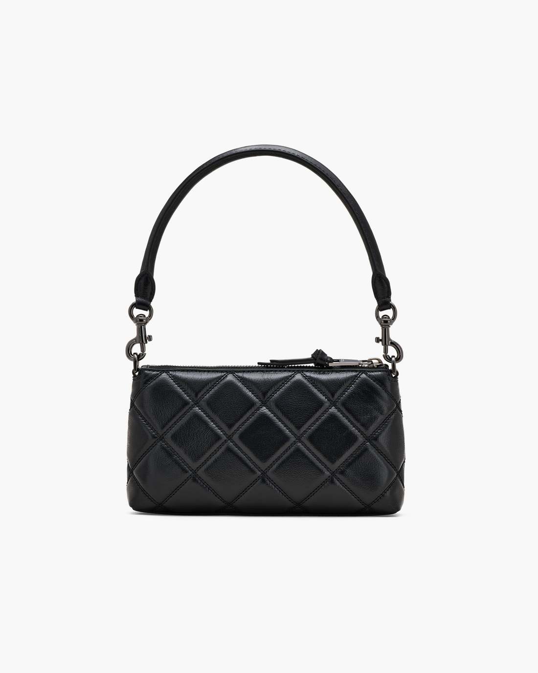 The Quilted Snapshot Convertible Shoulder Bag Black Marc Jacobs