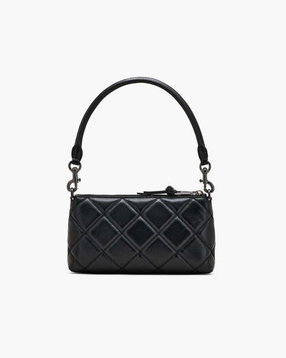 The Quilted Snapshot Convertible Shoulder Bag Black Marc Jacobs