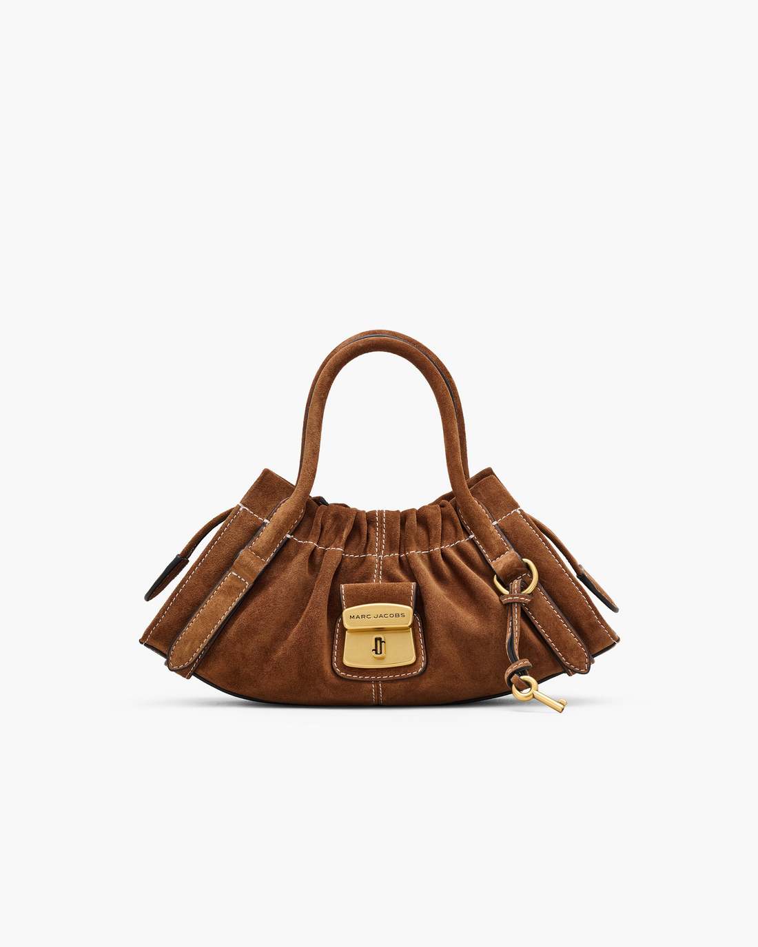 The Suede Cristina Small Satchel Copper Marc Jacobs