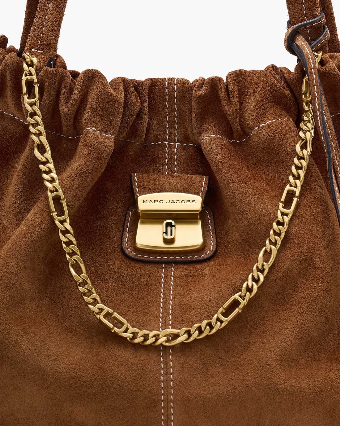 The Suede Cristina Tote Copper Marc Jacobs