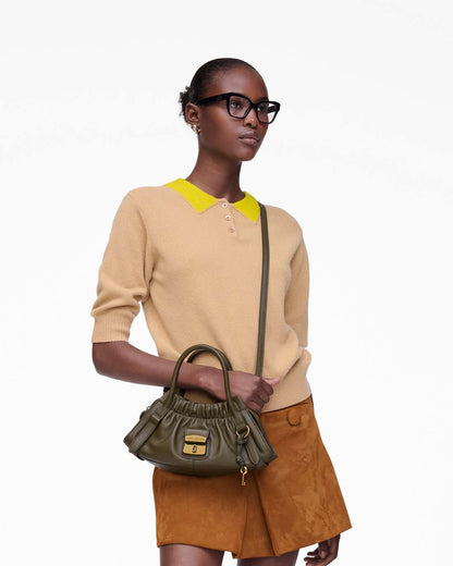 The Cristina Small Satchel Beech Marc Jacobs
