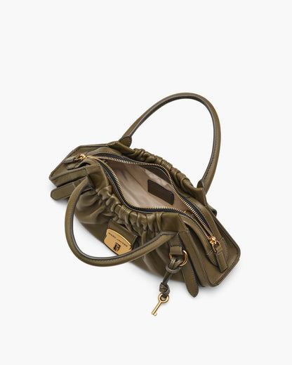 The Cristina Small Satchel Beech Marc Jacobs