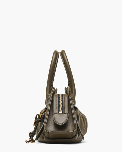 The Cristina Small Satchel Beech Marc Jacobs