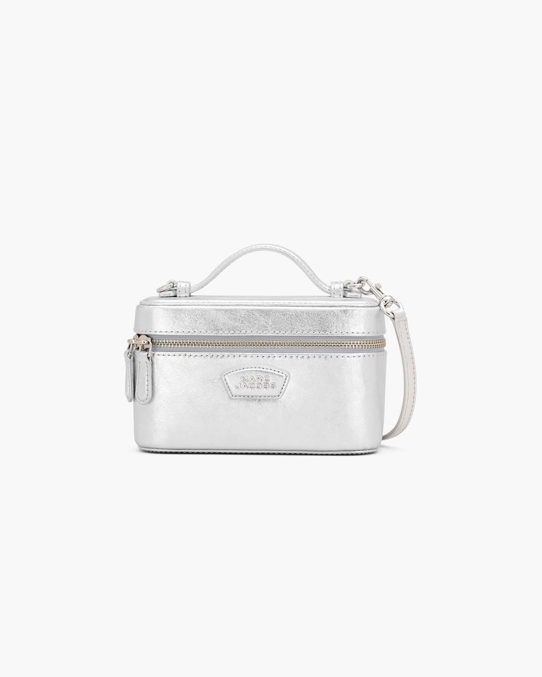 The Metallic Everyday Vanity Bag Silver Marc Jacobs