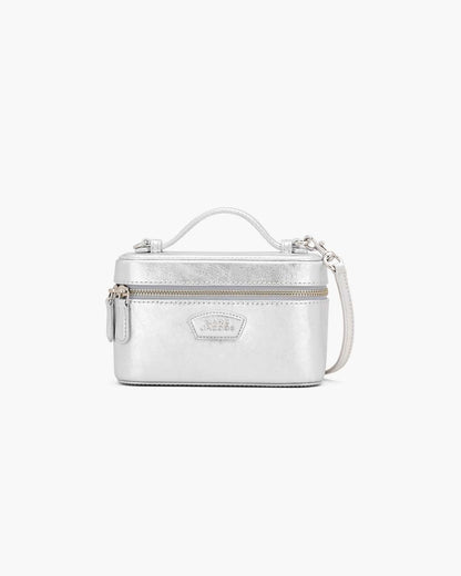 The Metallic Everyday Vanity Bag Silver Marc Jacobs